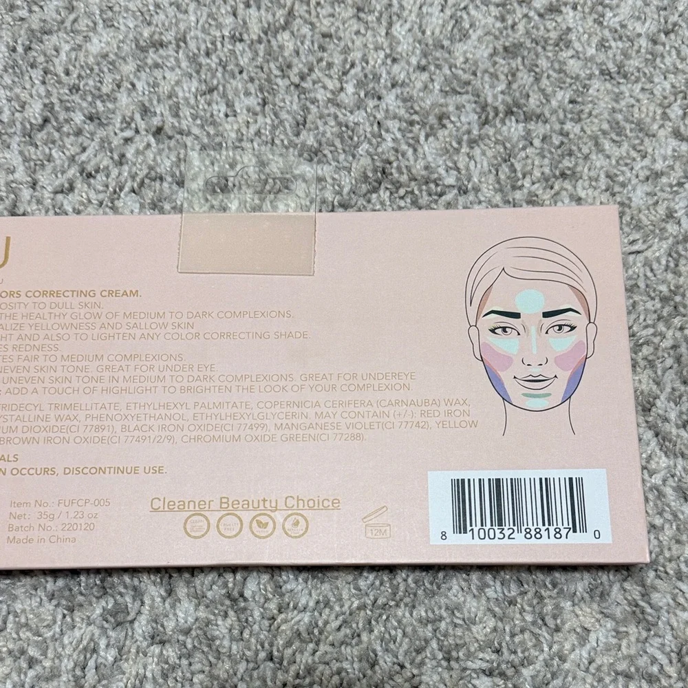 NWT BYF Cosmetics Color Correcting Palette